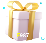Receba seus bônus de boas-vindas no F987 BET